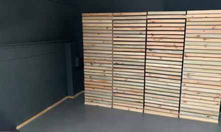 Music Listening Room Part 1: Slatted Acoustic Screens