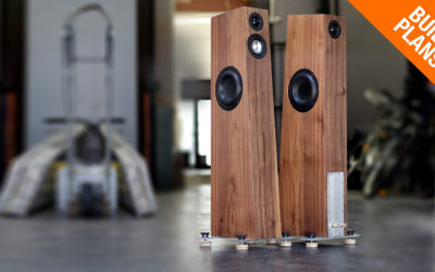 Small 3-Way Stereo Speaker Build