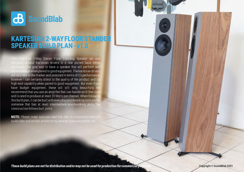 Building Heavy Speaker Stands - by SoundBlab 