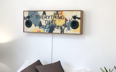 Wireless Art Wall Speaker